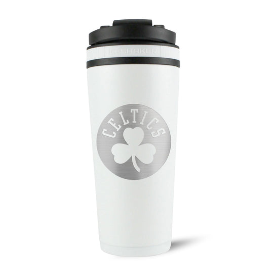 Officially Licensed Boston Celtics 26oz Ice Shaker - White