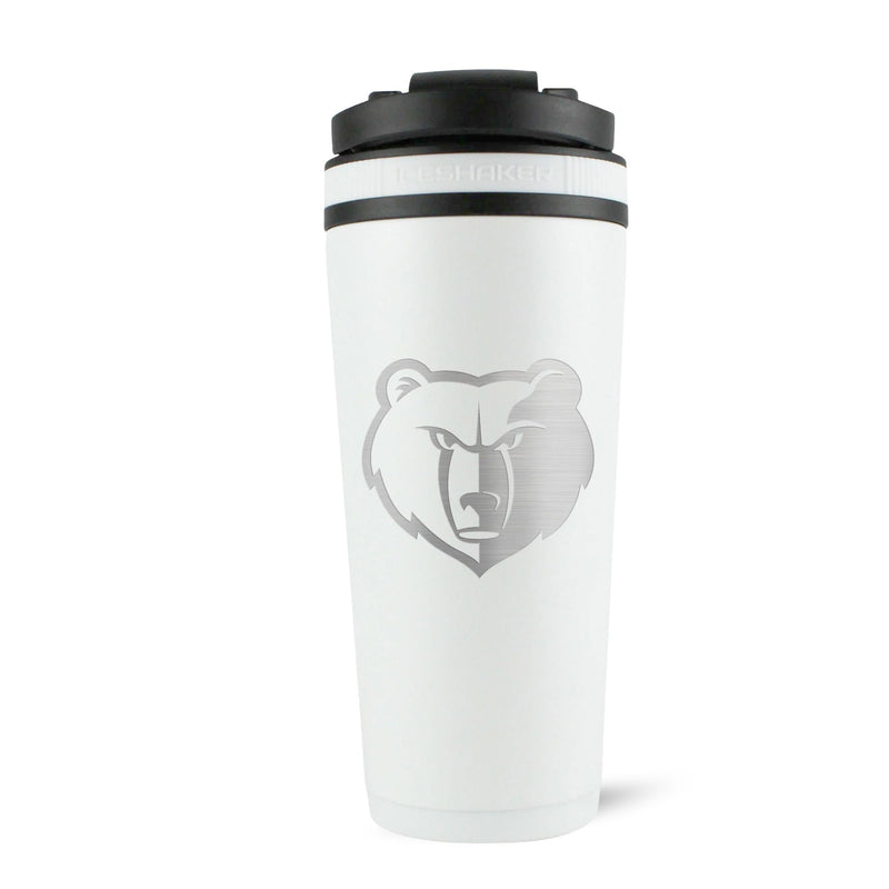 Load image into Gallery viewer, Officially Licensed Memphis Grizzlies 26oz Ice Shaker - White
