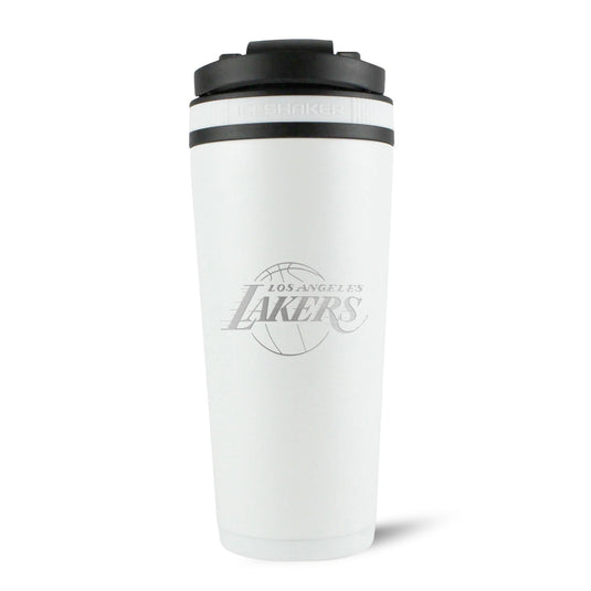 Officially Licensed Los Angeles Lakers 26oz Ice Shaker - White
