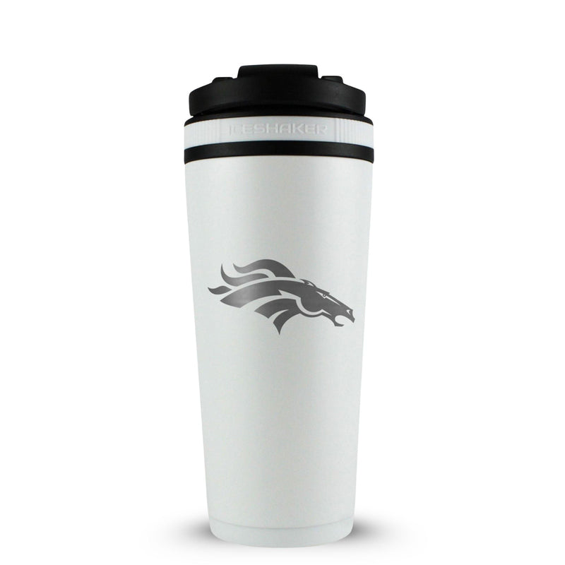 Load image into Gallery viewer, Officially Licensed Denver Broncos 26oz Ice Shaker
