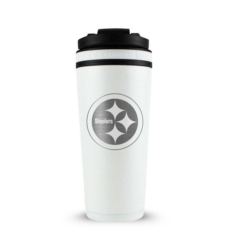 Load image into Gallery viewer, Officially Licensed Pittsburgh Steelers 26oz Ice Shaker

