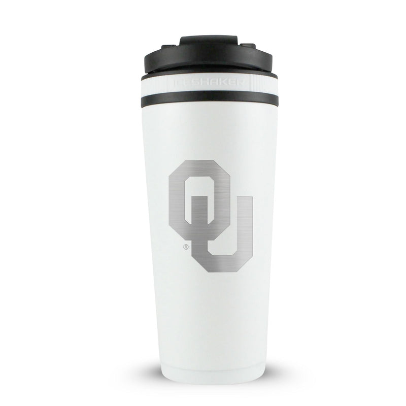 Load image into Gallery viewer, Officially Licensed University of Oklahoma 26oz Ice Shaker
