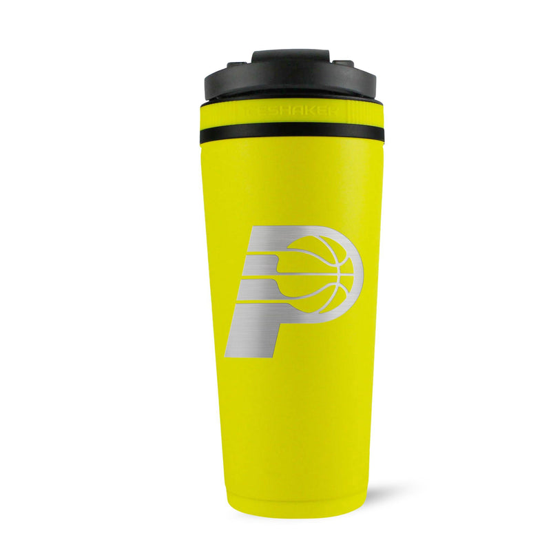 Load image into Gallery viewer, Officially Licensed Indiana Pacers 26oz Ice Shaker - Yellow
