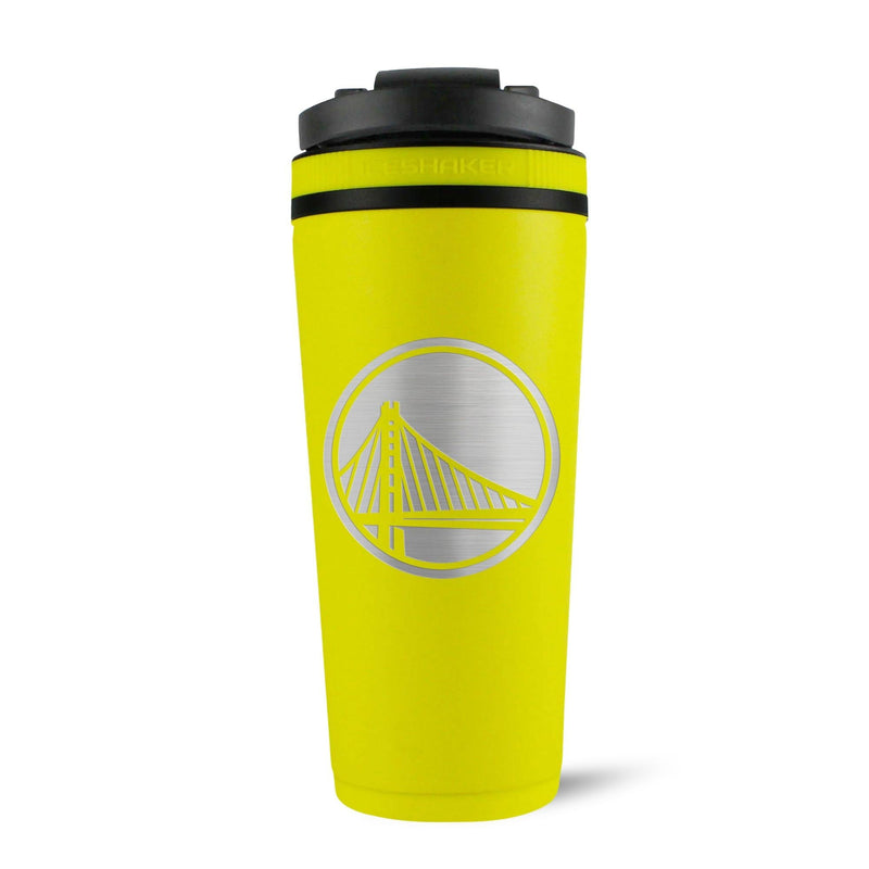 Load image into Gallery viewer, Officially Licensed Golden State Warriors 26oz Ice Shaker - Yellow
