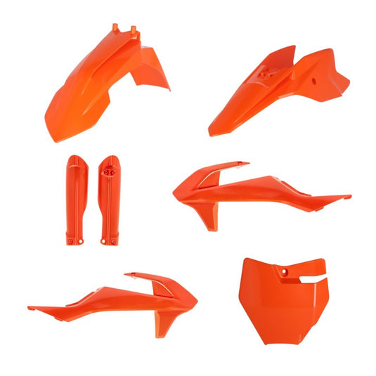 Acerbis 21-23 GasGas MC50/ MC-E5/ 16-23 KTM SX50/SX-E5/ SX-E3 Full Plastic Kit - 16 Orange 2980585226