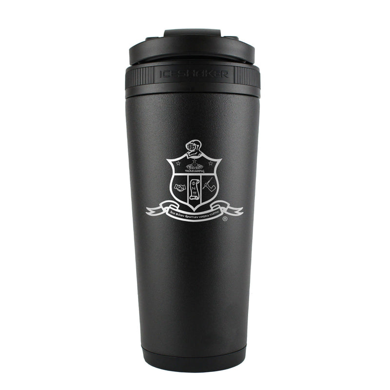 Load image into Gallery viewer, Kappa Alpha Psi Coat of Arms Custom 26oz Ice Shaker
