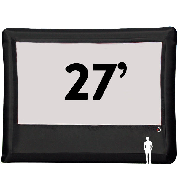 Load image into Gallery viewer, Elite Outdoor Movies Platinum 27' Inflatable Screen
