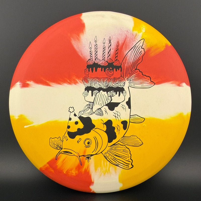 Load image into Gallery viewer, ecoFLEX Koi - Birthday Fishcake
