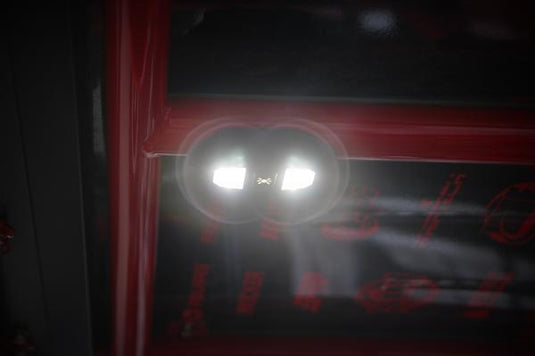 Dome Light With Billet Screw In Mount For 1.75” Tube