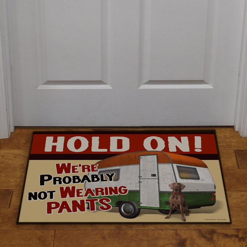 Load image into Gallery viewer, Door Mat Rubber 26in x 17in-Pants
