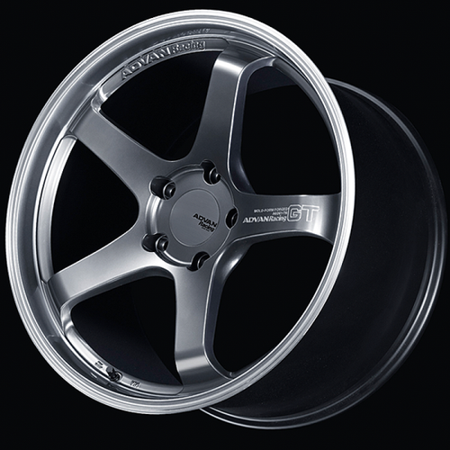 Advan GT for Porsche 19x11.5 / +55 Off / 5x130 / 71.6mm Bore / Machining and Hyper Platinum Black YAQ9N55PMPB