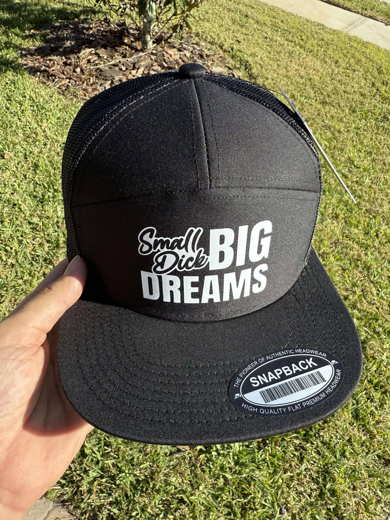 Load image into Gallery viewer, Big Dreams 7 Panel Snapback
