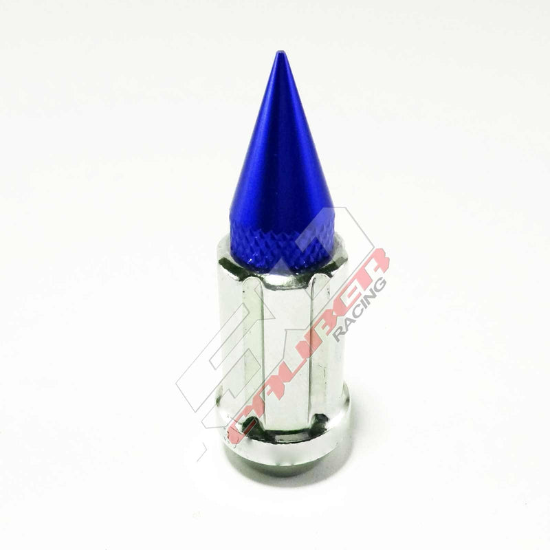 Load image into Gallery viewer, 12 x 1.25 mm Chrome Spiked Lug Nuts - 16 Pack
