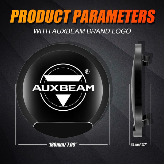 (2pcs/set) 7 Inch 230W 33332LM 360-PRO Series LED Driving Lights+Amber/Black Covers(Optional) for ATV UTV SIDE BY SIDE 4X4