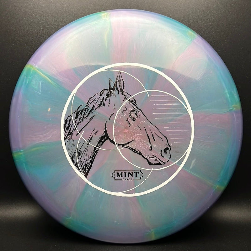 Load image into Gallery viewer, Sublime Swirl Mustang - "UV X-Ray" by ZAM - UV Reactive Foil
