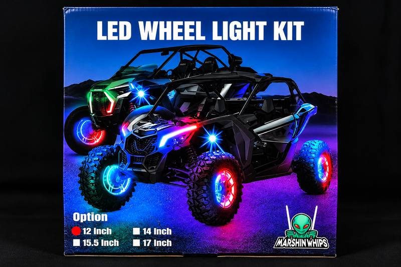 Load image into Gallery viewer, Apollo RGB Wheel Lights Kit - Set of 4 (Harness Included)
