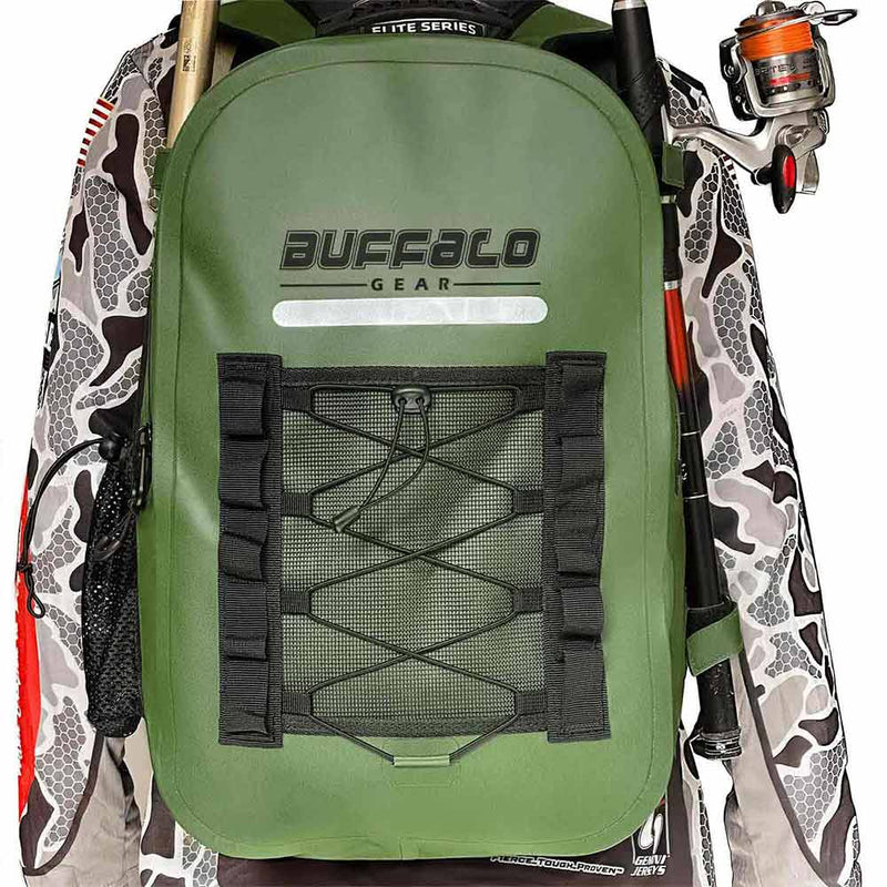 Load image into Gallery viewer, 27QT Waterproof Fishing Backpack with Rod Holder
