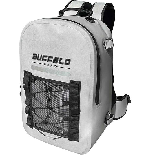 27QT Waterproof Fishing Backpack with Rod Holder