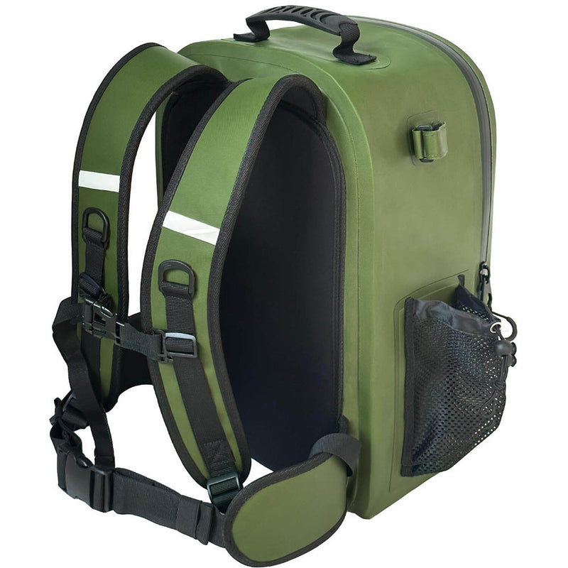 Load image into Gallery viewer, 27QT Waterproof Fishing Backpack with Rod Holder
