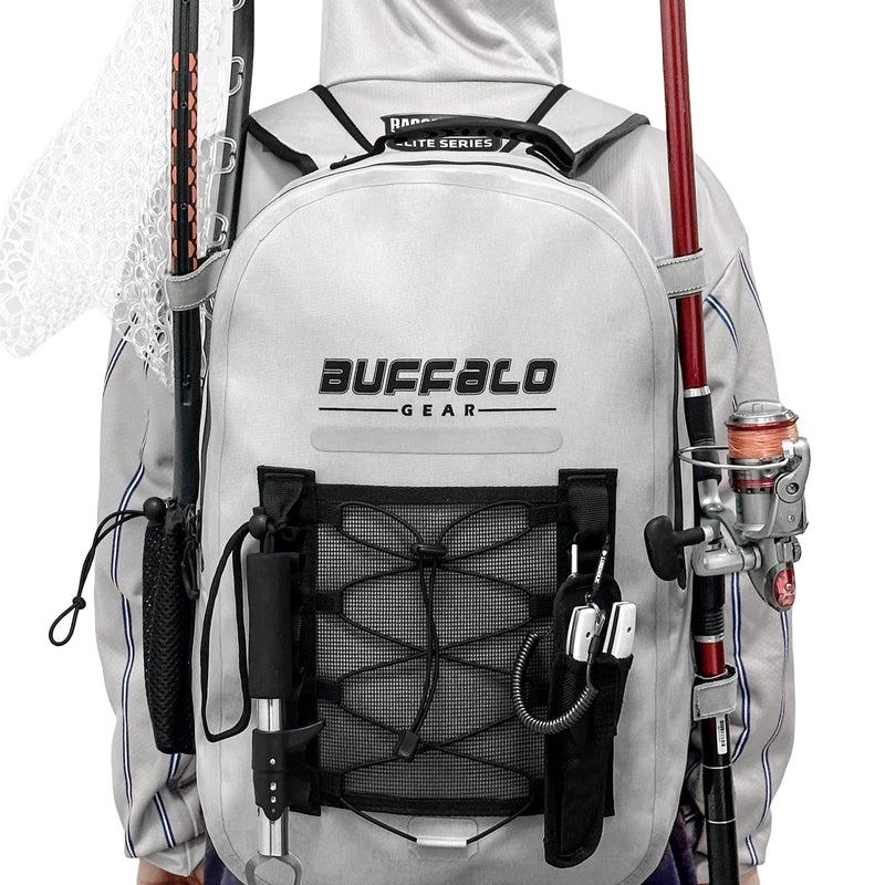 Load image into Gallery viewer, 27QT Waterproof Fishing Backpack with Rod Holder
