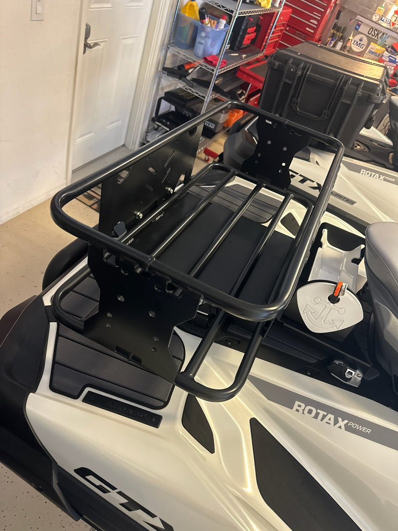 Load image into Gallery viewer, Low Profile Deep Blue with LINQ system PLUS Reinforcement Base and Back Support for Sea-Doo RXTX AND GTX MODELS ONLY with LINQ system 2018 -2026
