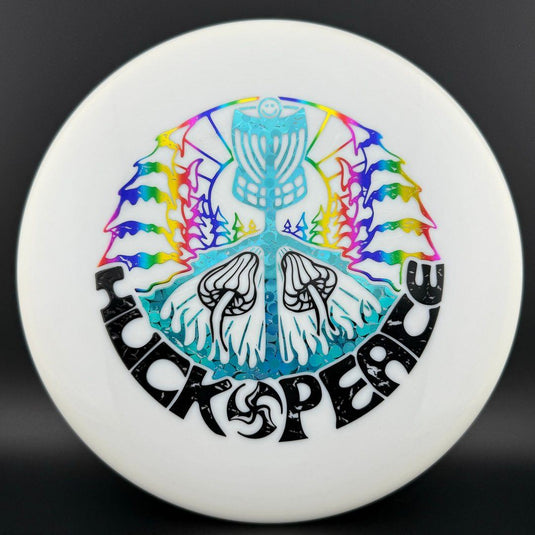 Soft Neo Spore - Huk Lab Peace Triple Foil Stamp