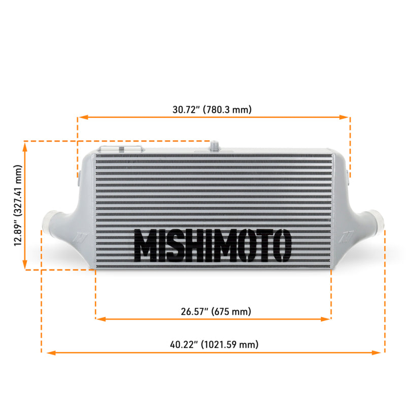 Load image into Gallery viewer, Mishimoto Universal L-Line Intercooler - Silver
