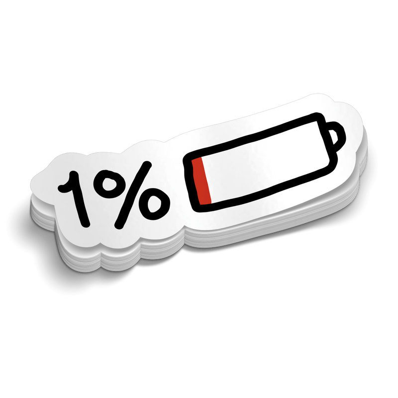 Load image into Gallery viewer, 1%  -  Hard Hat Decal
