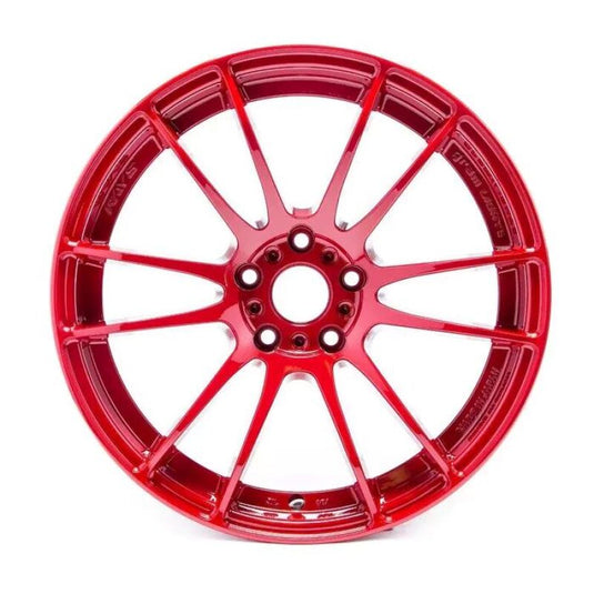 Gram Lights 57XTREME Spec-D 18x9.5 +38 5x114.3 Milano Red Wheel