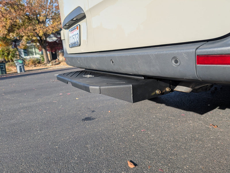 Load image into Gallery viewer, Mercedes Sprinter Rear Plateau Step
