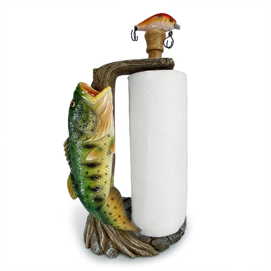 Paper Towel Holder-Largemouth Bass