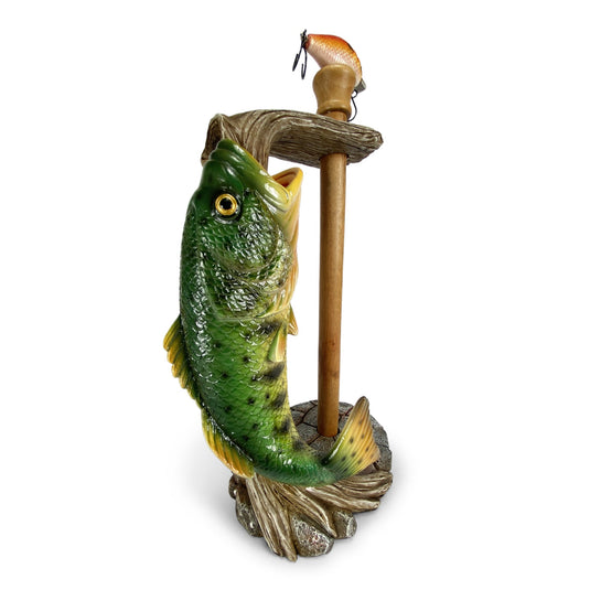 Paper Towel Holder-Largemouth Bass