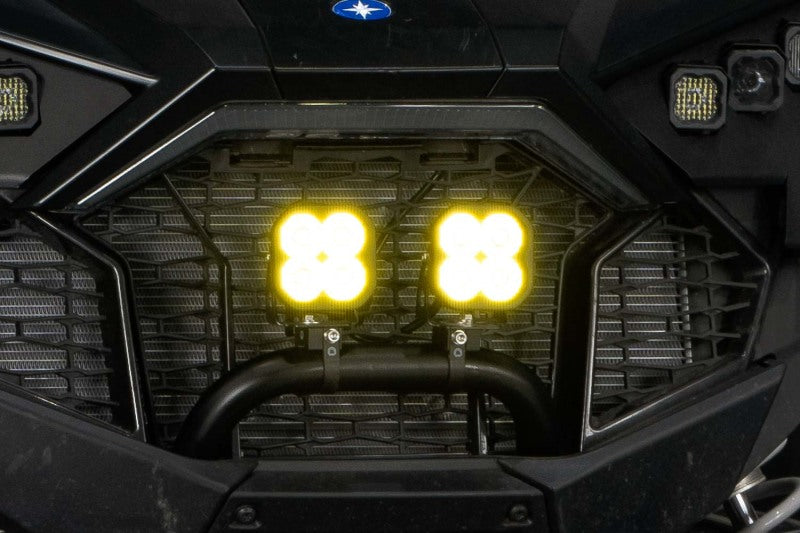 Load image into Gallery viewer, Diode Dynamics SS3 LED Bumper 1 1/2 In Roll Bar Kit Sport - Yellow Combo (Pair)

