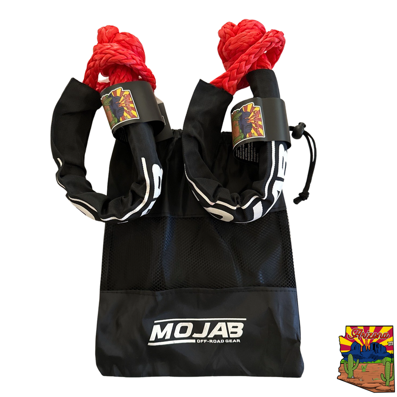 Load image into Gallery viewer, Soft Shackle 1/2&#39;&#39; x 22&#39;&#39; with sleeve and bag (Set of 2 Shackles) (Lifetime Warranty)
