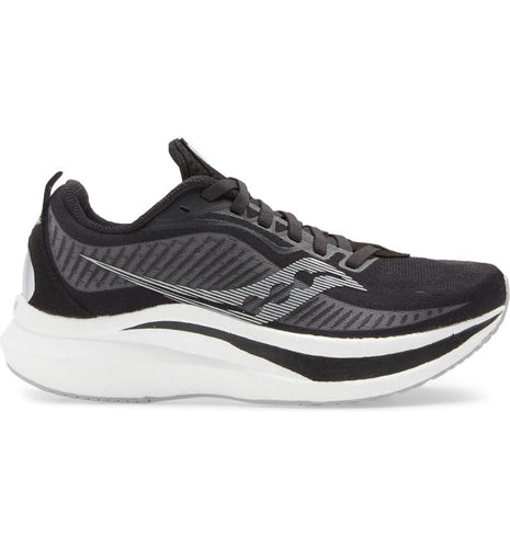 Women's Saucony Endorphin Speed 2, Black/Shadow, 5 B Medium - Skoutley Outdoors LLC