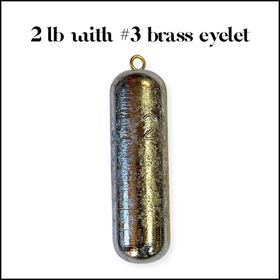 Deep Sea Fishing Weights - 1-12 lb Lead Deep Drop Sinkers