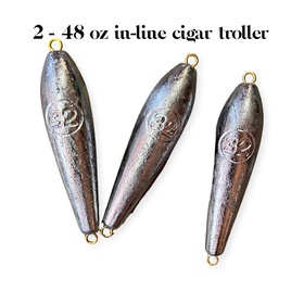 2-48 oz in-line troller