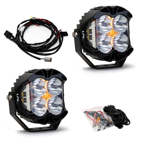 Load image into Gallery viewer, Baja Designs LP4 Pro with Amber DRL
