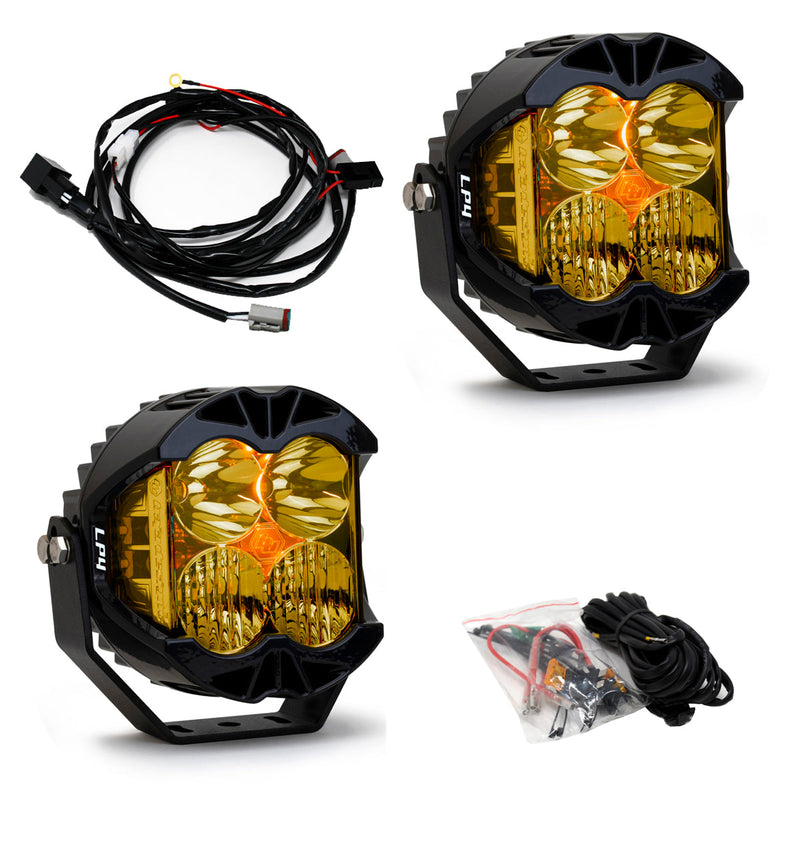 Load image into Gallery viewer, Baja Designs LP4 Pro with Amber DRL
