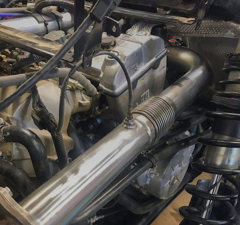 Load image into Gallery viewer, Aftermarket Assassins Head Pipe for 2016+ Polaris RZR XP Turbo / Turbo S / Pro XP / Turbo R
