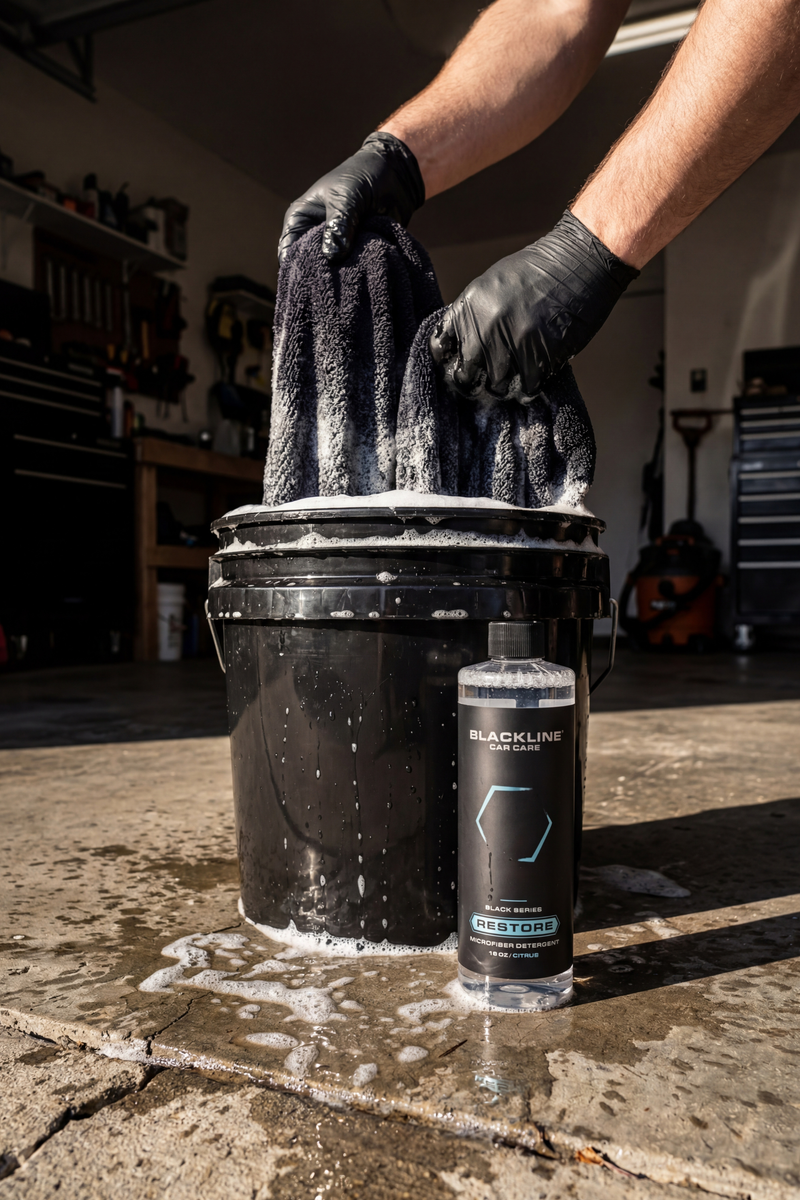 Load image into Gallery viewer, BLACKLINE® RESTORE MICROFIBER DETERGENT
