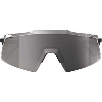 Load image into Gallery viewer, 100% Aerocraft Sunglasses - Black Chrome - HiPER Silver 60032-00015
