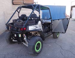 Load image into Gallery viewer, 50 Cal RZR Doors White on Black
