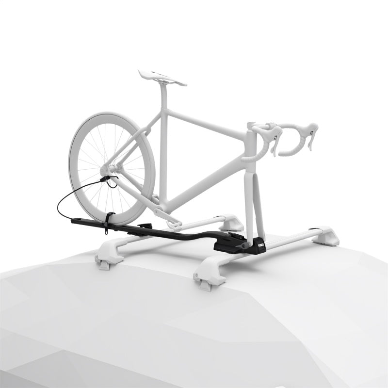 Load image into Gallery viewer, Thule FastRide Fork-Mount Roof Bike Rack (For Quick-Release Bikes/Adapter Req. for Thru-Axle) - Blk
