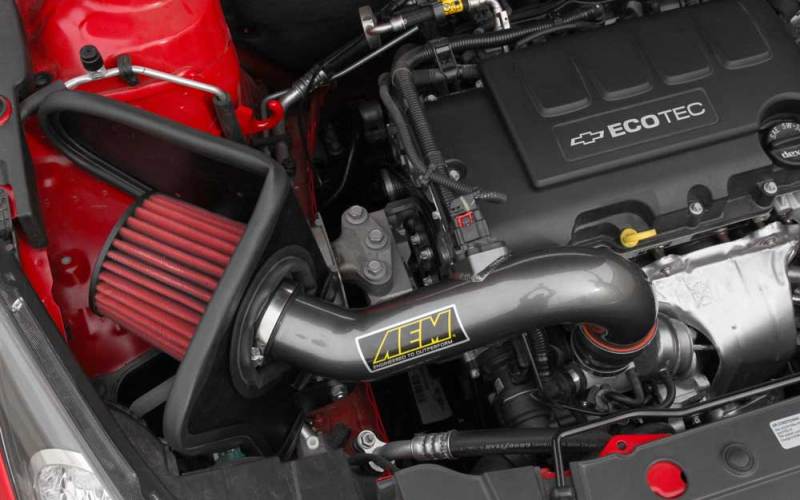Load image into Gallery viewer, AEM Induction AEM 2011-2014 Chevrolet Cruze 1.4L - Cold Air Intake System - Gunmetal Gray 21-744C
