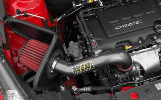 AEM Induction AEM 2011-2014 Chevrolet Cruze 1.4L - Cold Air Intake System - Gunmetal Gray 21-744C