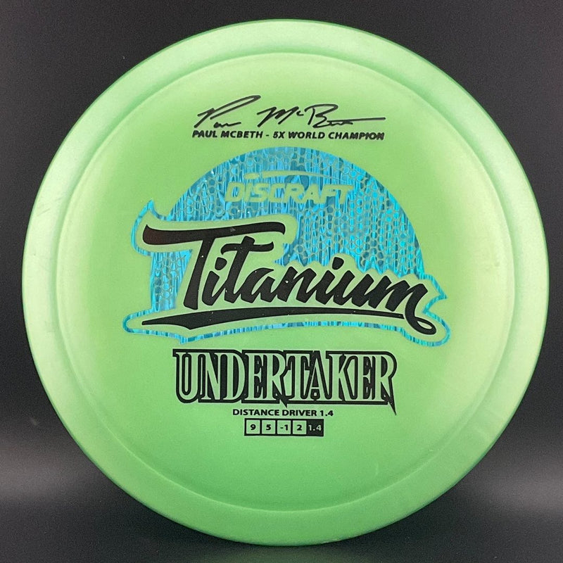 Load image into Gallery viewer, Titanium Undertaker - *Lightly Used* Paul McBeth 5x - 2021 Edition
