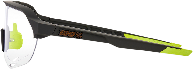 Load image into Gallery viewer, 100% S2 Sunglasses - Gray - Photochromic 60006-00009
