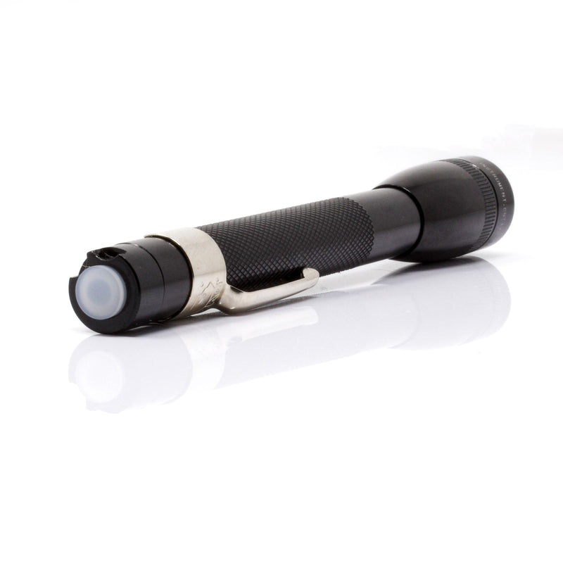 Load image into Gallery viewer, aluminum 2 aaa 2aaa mini maglite flashlight tail cap switch replacement repair assembly kit by litt industries
