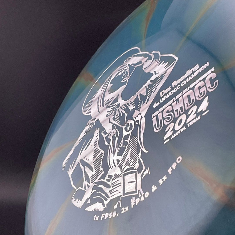 Load image into Gallery viewer, Sublime Swirl Freetail - 4th Run - Des Reading 6x USWDGC
